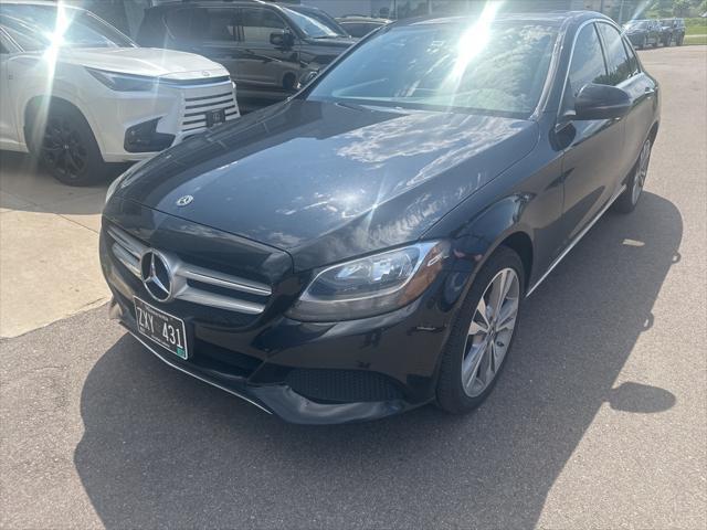 used 2018 Mercedes-Benz C-Class car, priced at $19,499