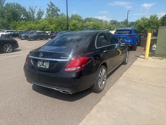 used 2018 Mercedes-Benz C-Class car, priced at $19,499