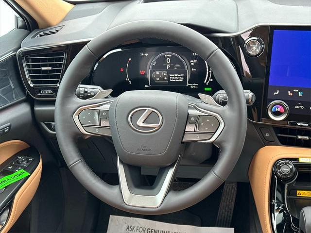 new 2025 Lexus NX 350h car, priced at $54,510
