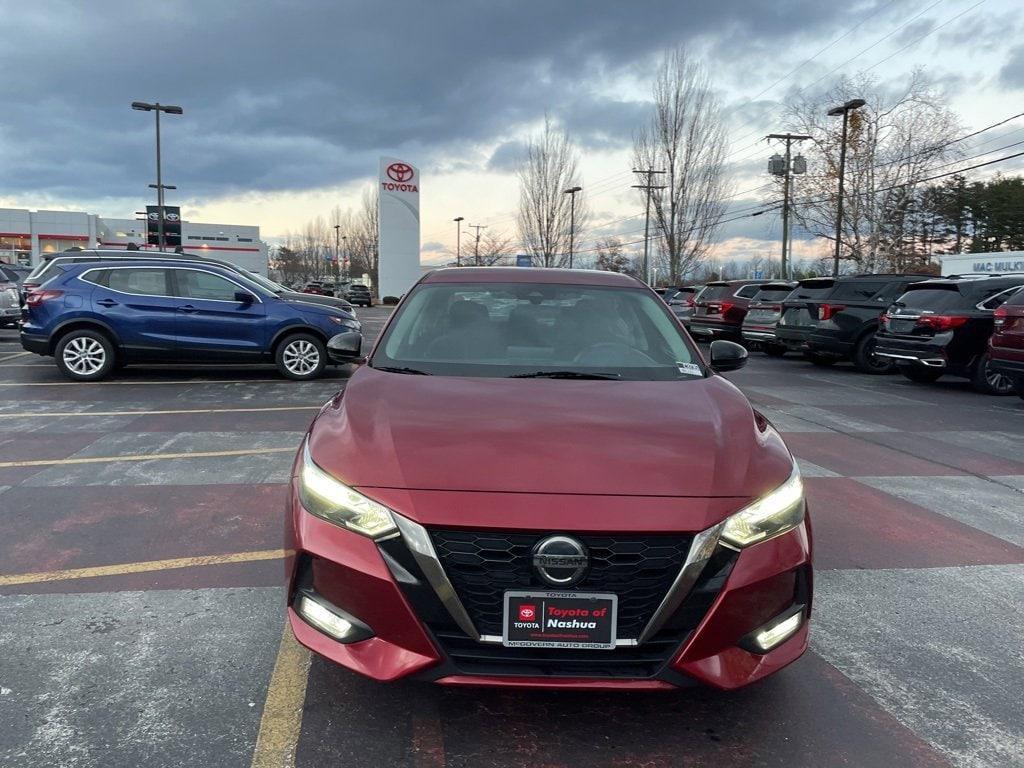 used 2021 Nissan Sentra car, priced at $15,500