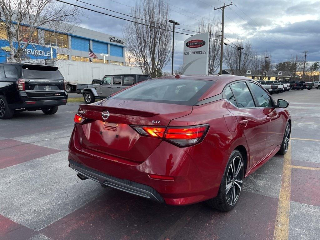 used 2021 Nissan Sentra car, priced at $15,500