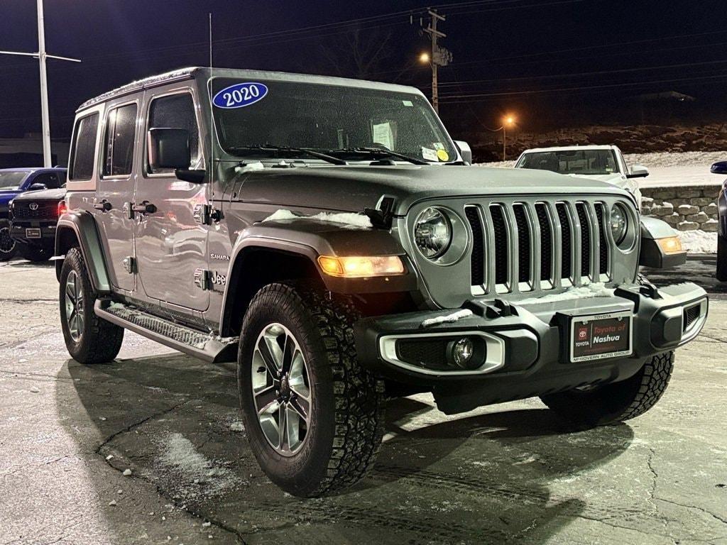 used 2020 Jeep Wrangler Unlimited car, priced at $26,500