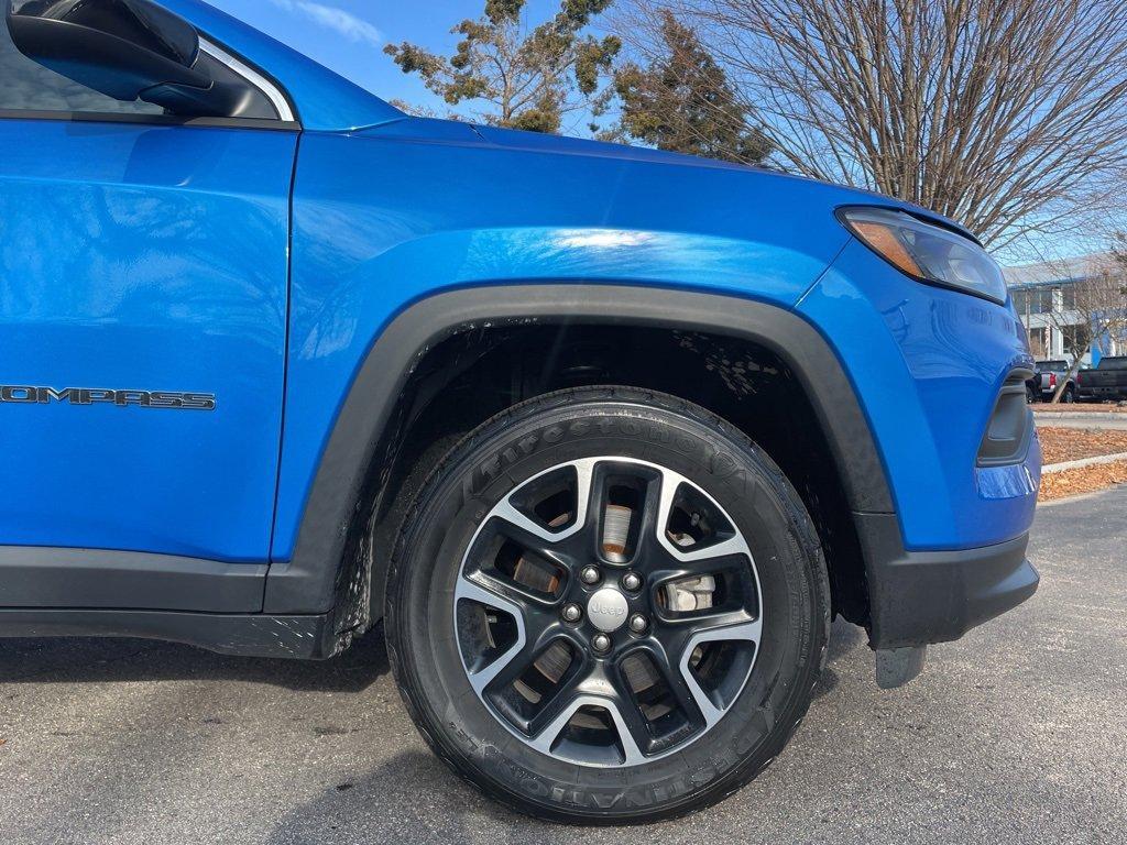 used 2022 Jeep Compass car, priced at $19,900