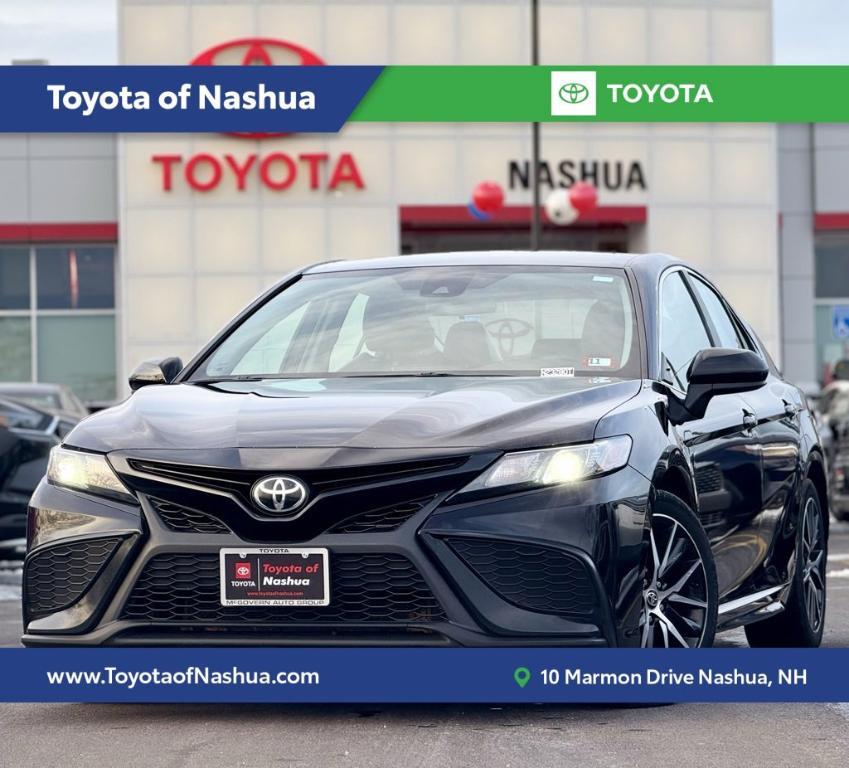 used 2021 Toyota Camry car, priced at $19,200