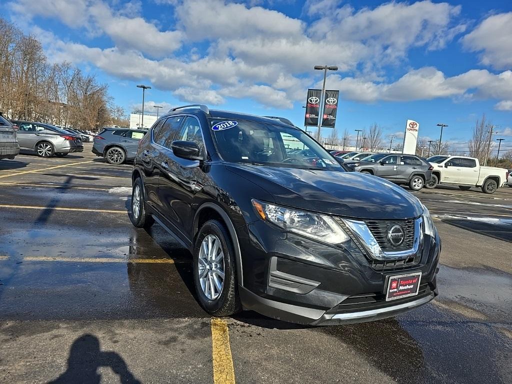 used 2018 Nissan Rogue car, priced at $15,400