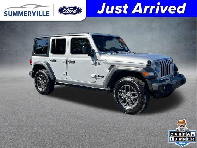 used 2024 Jeep Wrangler car, priced at $35,000