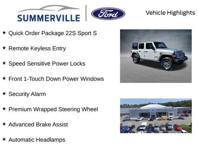 used 2024 Jeep Wrangler car, priced at $35,000