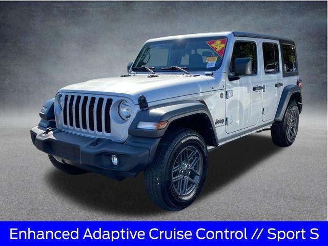 used 2024 Jeep Wrangler car, priced at $35,000