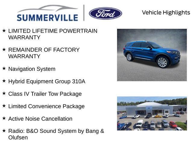 used 2023 Ford Explorer car, priced at $38,000