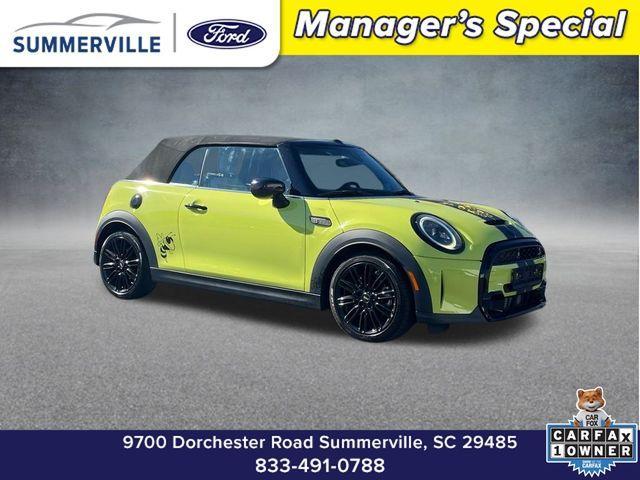 used 2022 MINI Convertible car, priced at $27,982