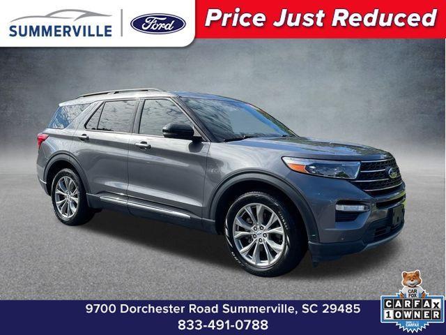 used 2022 Ford Explorer car, priced at $27,500