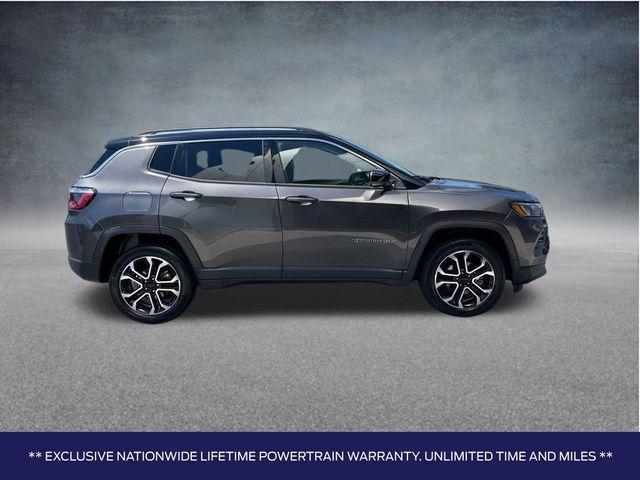 used 2022 Jeep Compass car, priced at $21,600