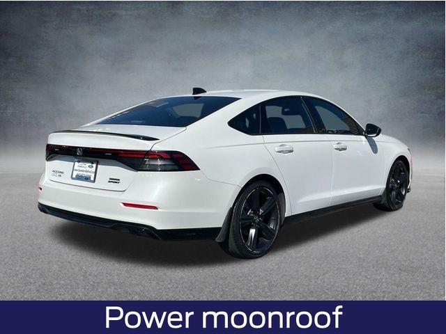 used 2023 Honda Accord Hybrid car, priced at $27,500