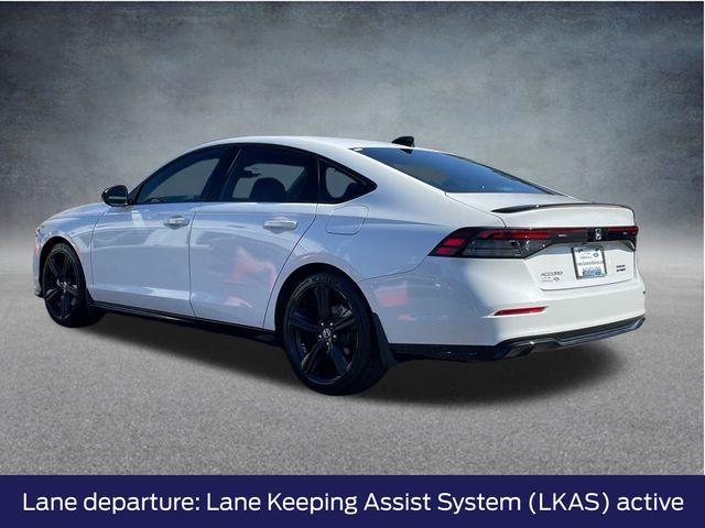 used 2023 Honda Accord Hybrid car, priced at $27,500