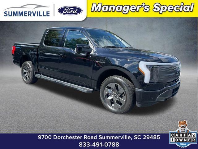 used 2023 Ford F-150 Lightning car, priced at $47,500