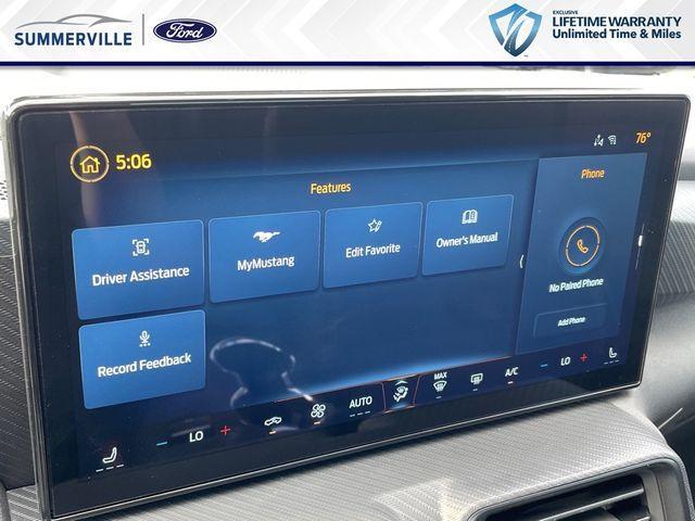 new 2025 Ford Mustang car, priced at $33,265