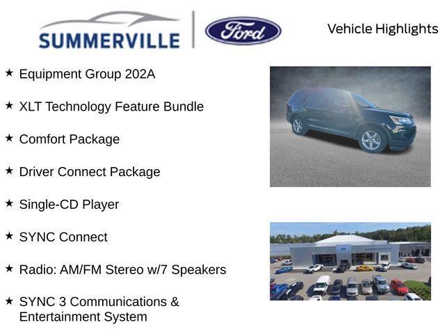used 2018 Ford Explorer car, priced at $18,993
