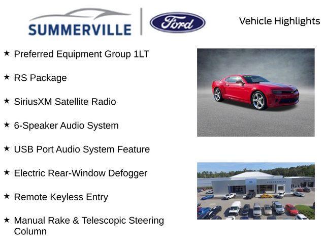 used 2014 Chevrolet Camaro car, priced at $10,500