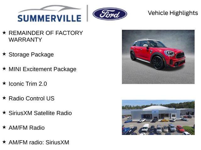 used 2023 MINI Countryman car, priced at $26,999