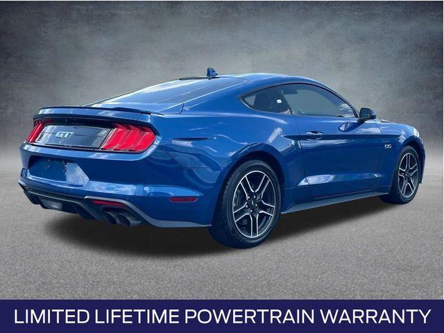used 2022 Ford Mustang car, priced at $37,500