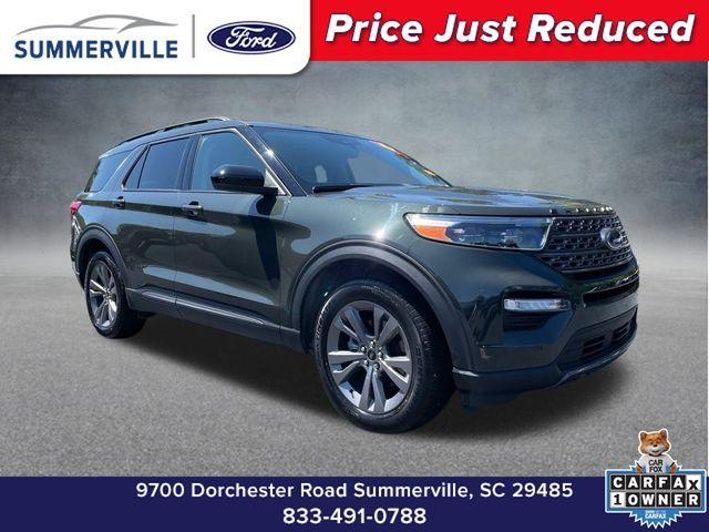 used 2022 Ford Explorer car, priced at $29,500