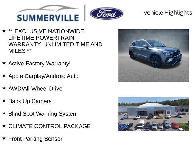 used 2022 Volkswagen Taos car, priced at $22,000