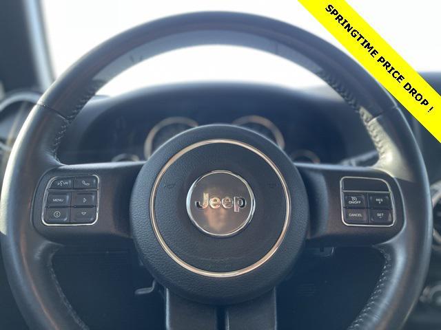 used 2017 Jeep Wrangler Unlimited car, priced at $25,483