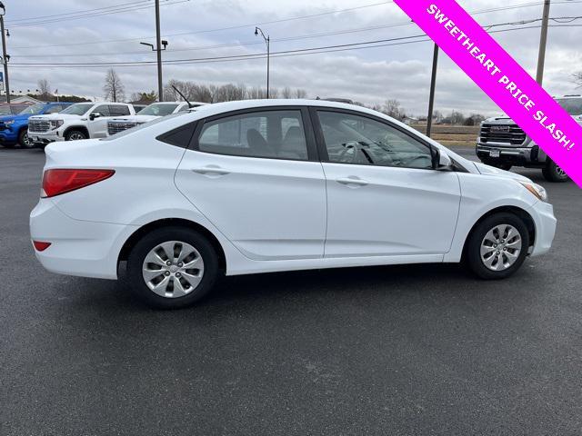 used 2017 Hyundai Accent car, priced at $7,999