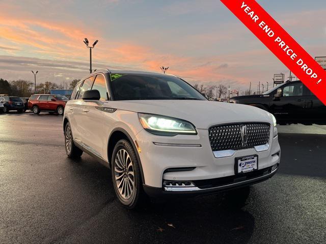 used 2021 Lincoln Aviator car, priced at $38,561