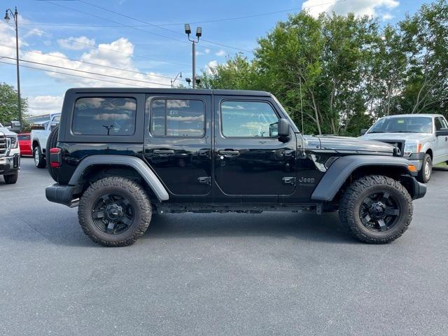 used 2022 Jeep Wrangler Unlimited car, priced at $33,977