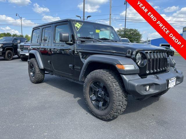 used 2022 Jeep Wrangler Unlimited car, priced at $31,977