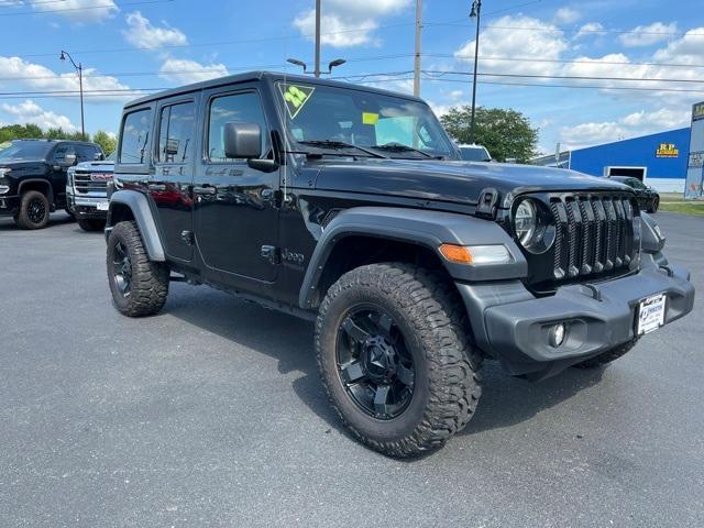 used 2022 Jeep Wrangler Unlimited car, priced at $33,977