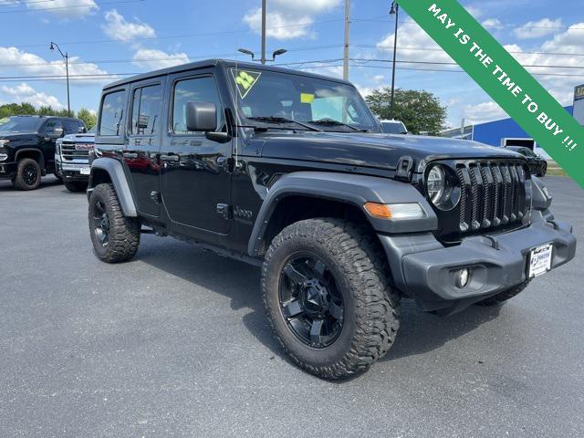 used 2022 Jeep Wrangler Unlimited car, priced at $30,977