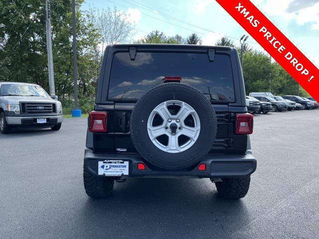 used 2022 Jeep Wrangler Unlimited car, priced at $33,977