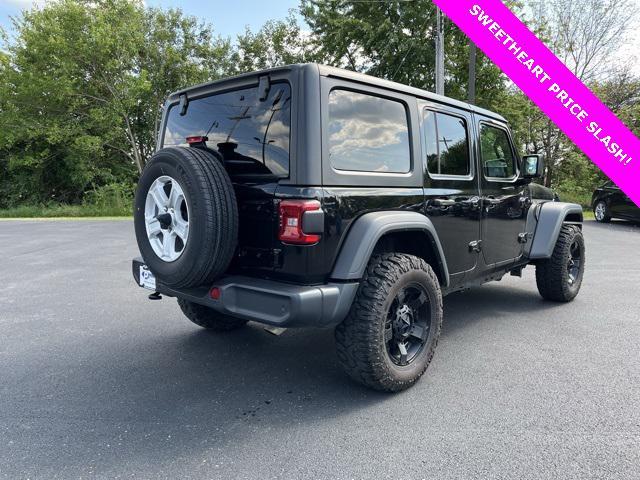 used 2022 Jeep Wrangler Unlimited car, priced at $31,977