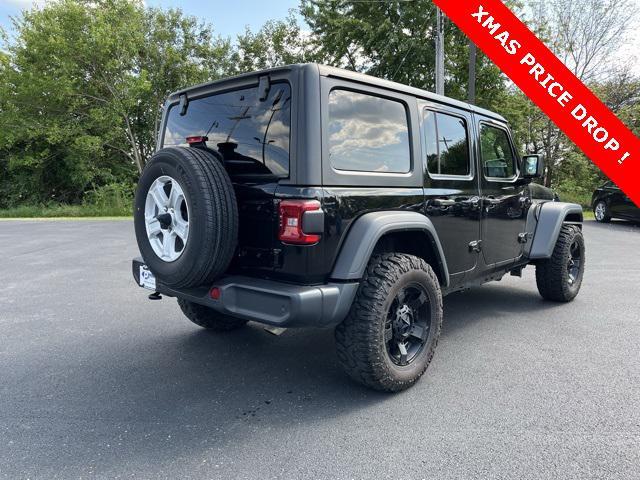 used 2022 Jeep Wrangler Unlimited car, priced at $33,977