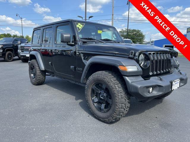 used 2022 Jeep Wrangler Unlimited car, priced at $33,977