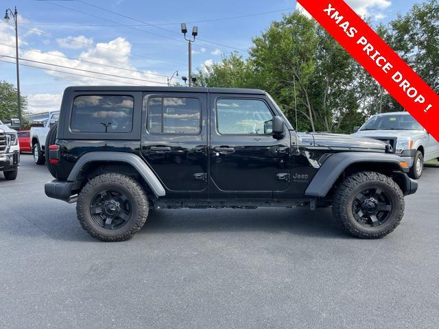 used 2022 Jeep Wrangler Unlimited car, priced at $33,977