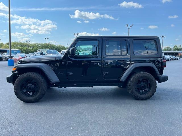 used 2022 Jeep Wrangler Unlimited car, priced at $33,977