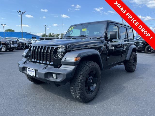 used 2022 Jeep Wrangler Unlimited car, priced at $33,977