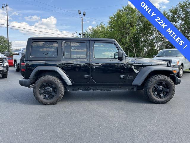 used 2022 Jeep Wrangler Unlimited car, priced at $29,977