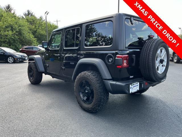 used 2022 Jeep Wrangler Unlimited car, priced at $33,977