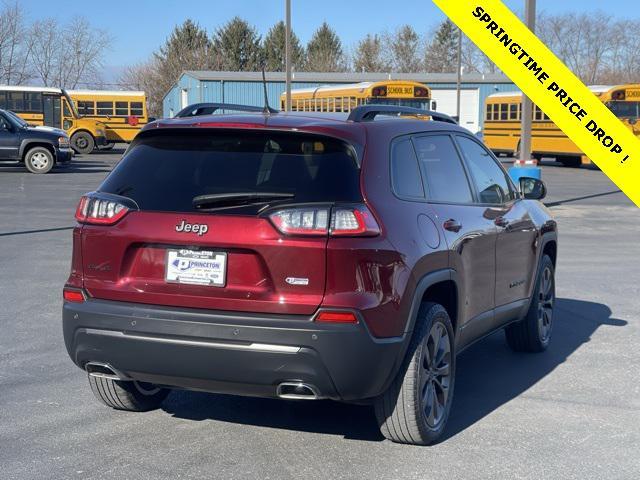 used 2021 Jeep Cherokee car, priced at $21,950