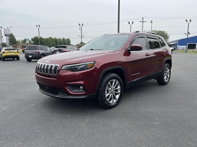 used 2021 Jeep Cherokee car, priced at $20,450