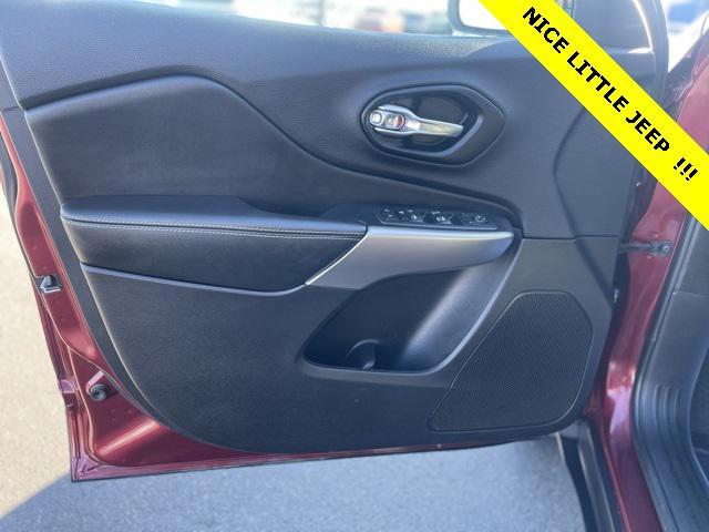 used 2021 Jeep Cherokee car, priced at $20,450