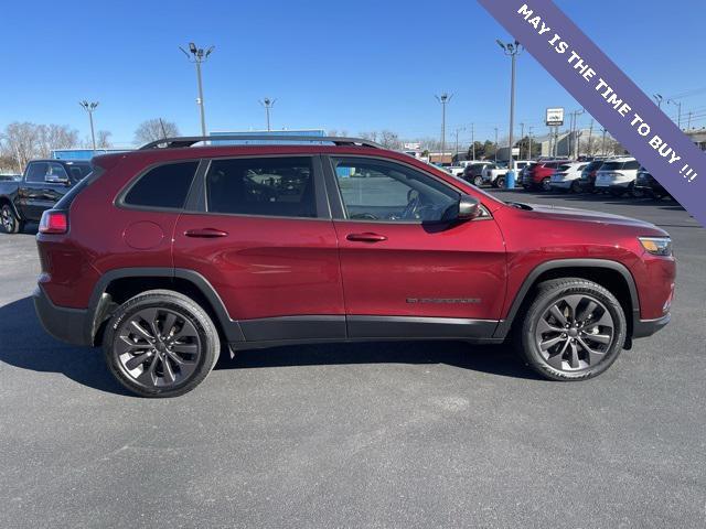 used 2021 Jeep Cherokee car, priced at $20,950