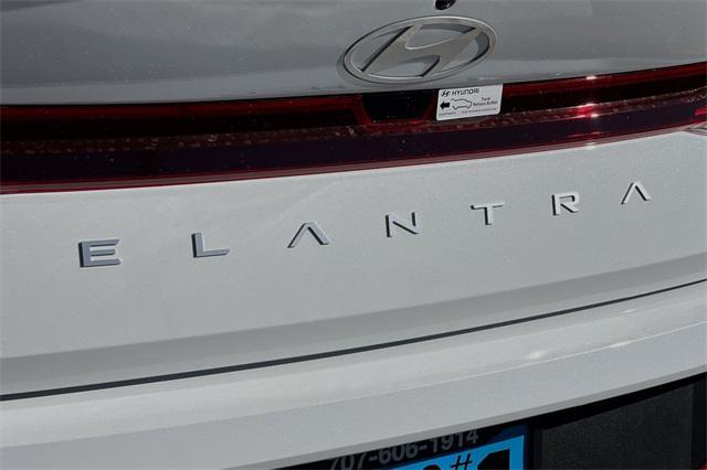 new 2025 Hyundai Elantra car, priced at $23,080