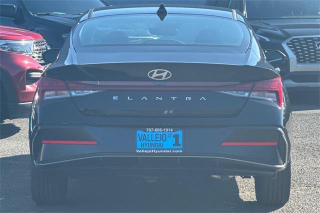 new 2025 Hyundai Elantra car, priced at $25,627