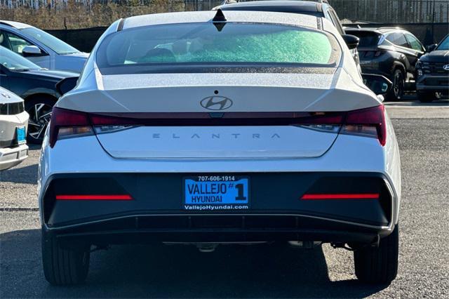 new 2025 Hyundai Elantra car, priced at $22,530