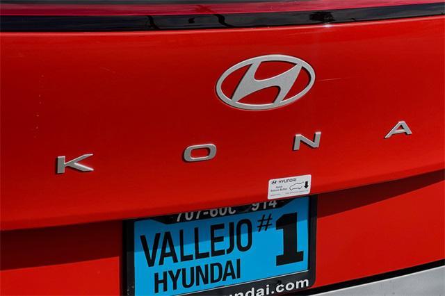 new 2025 Hyundai Kona car, priced at $33,810